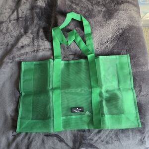 Green Mesh Tote Bag